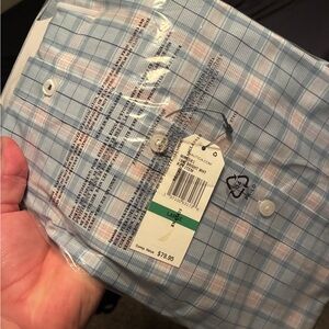 Men's Blue Plaid Shirt slim fit